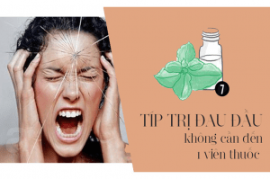 Mẹo đơn giản trị đau đầu